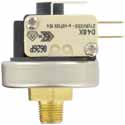 Series A9 Snap-Action Pressure Switch